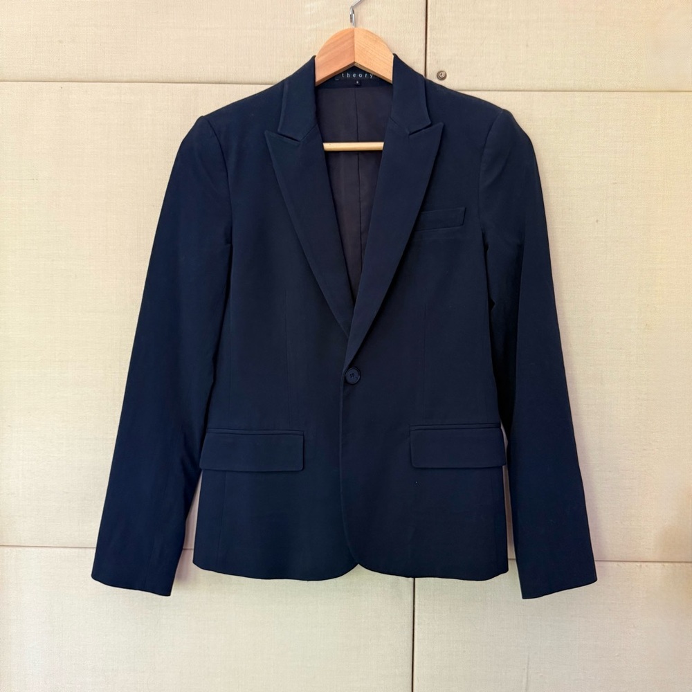 Classic Vintage Theory Black Blazer